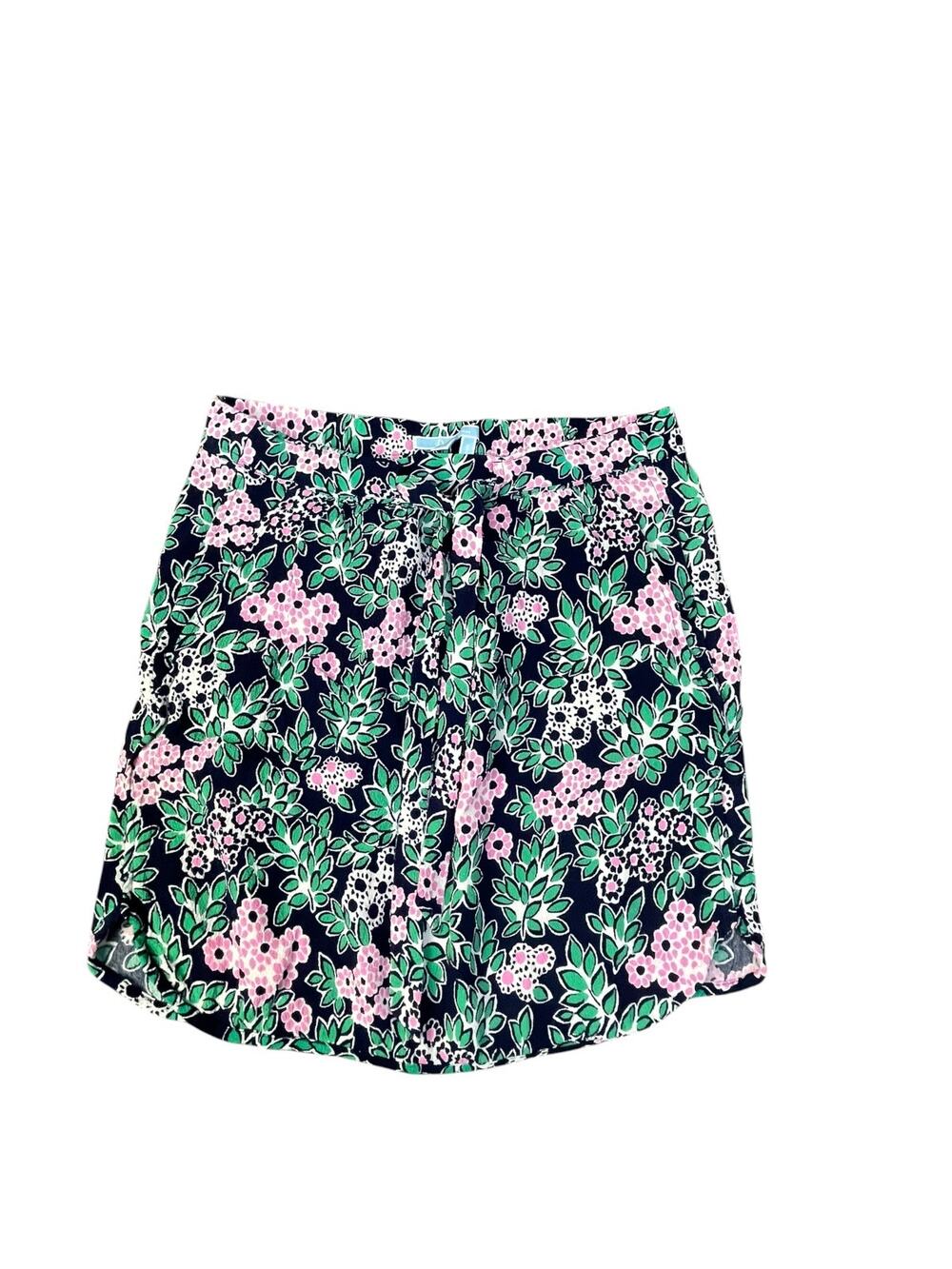 Draper James Women’s Small Tropical Floral Pull On Mini Skirt